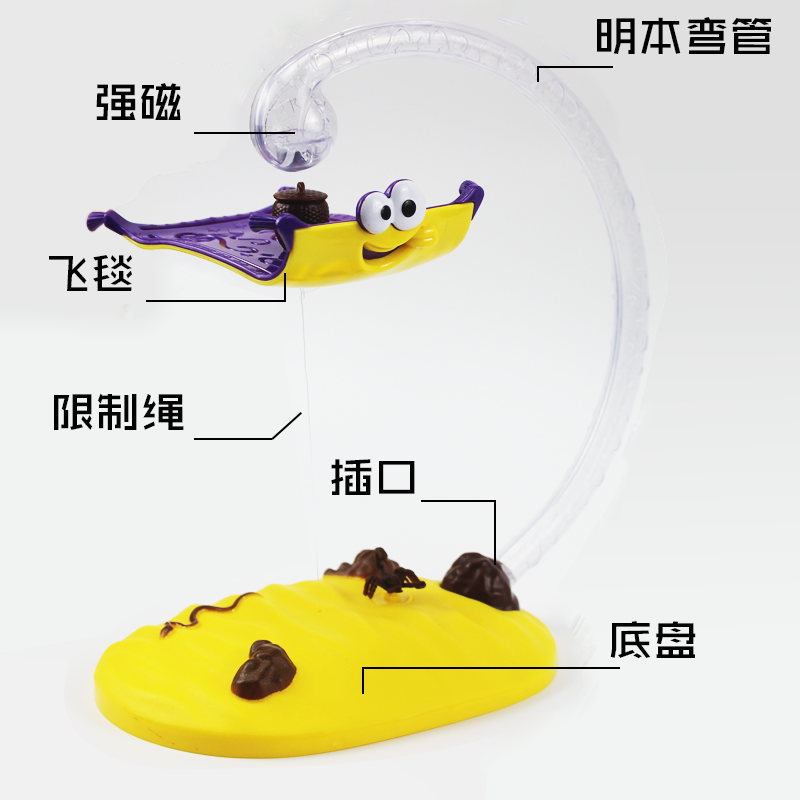 儿童益智悬浮飞毯玩具 小伶玩具 神奇魔毯悬浮飞毯 儿童益智桌面游戏玩具
