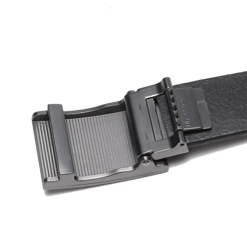 雨果博斯hugoboss男士牛皮黑色可裁剪复古皮带腰带50471332