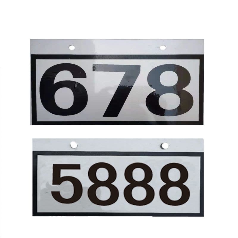 锐腾达 圆柱型号码牌(含支架) 圆柱上用(包括角钢、抱箍、紧固配件)套图片