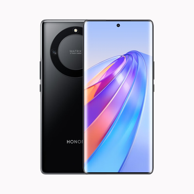 荣耀x40 12gb 256gb 幻夜黑 120hz oled硬核曲屏 5100mah快充大电池