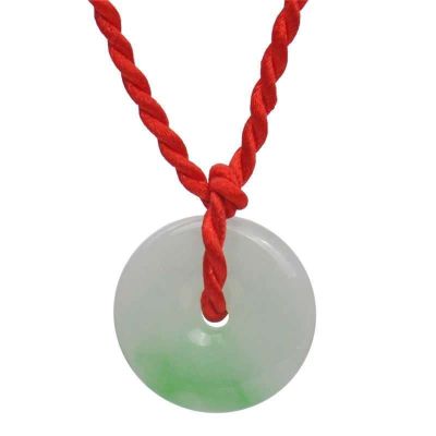 梦克拉Mkela 翡翠吊坠 平安扣 图片色