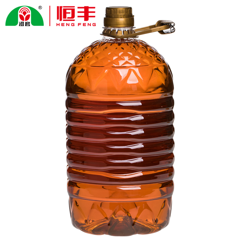 河套 五星葵花籽油 浓香型5L 食用油 火工烘焙 小榨工艺