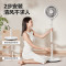 美的(Midea)轻音空气循环扇/家用大风力摇头落地扇/卧室台式柔风电风扇/节能桌面小风扇 FGA24TQ