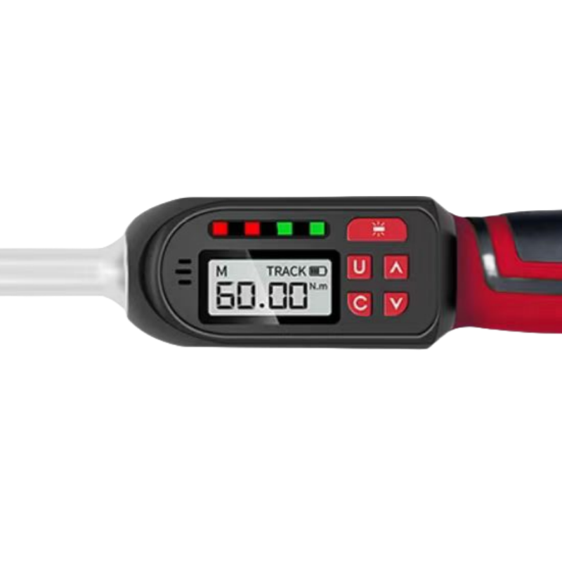 智铮朗月 数显扭矩扳手扭力扳手 3/8 短柄3-60N.m 把高清大图