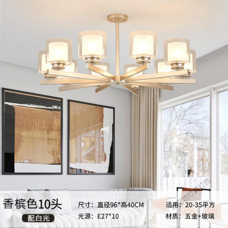苏宁放心购 北欧客厅吊灯创意大气现代简约卧室餐厅灯2019年新款全屋灯具套餐