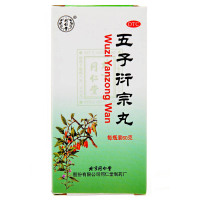 5盒装】同仁堂 五子衍宗丸 60g*1瓶/盒 水蜜丸非大蜜丸浓缩丸 补肾益精阳痿遗精阳痿早泄治疗