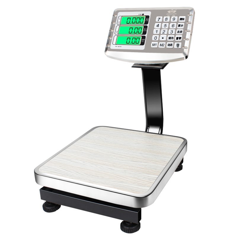 60kg电子秤商用小型台秤50公斤电子称高精度磅秤