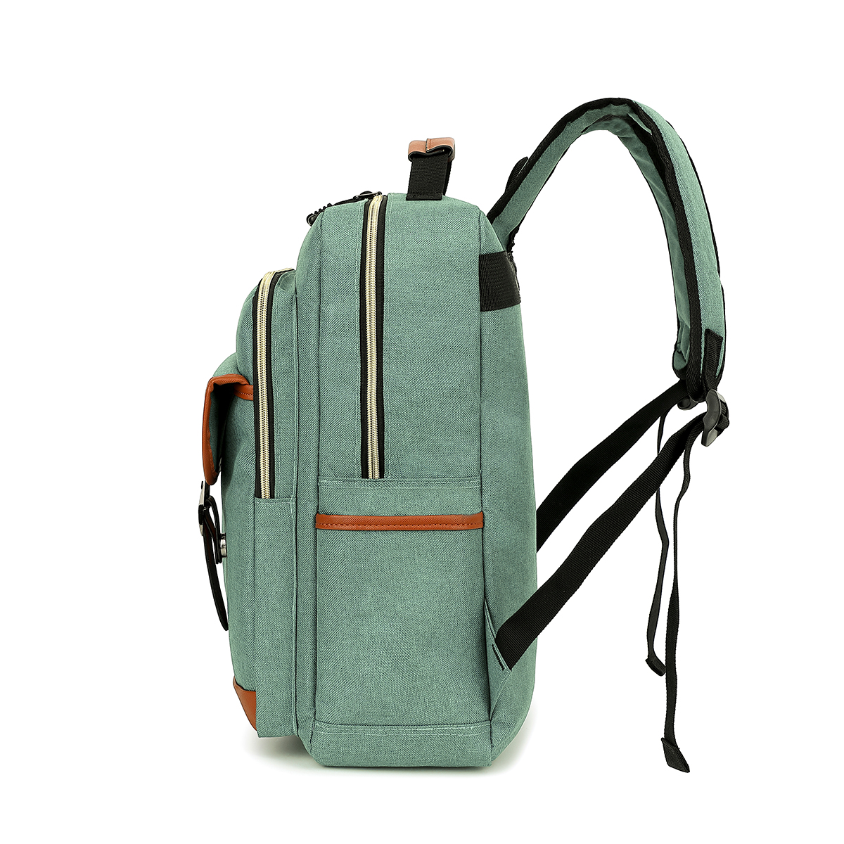 雯捷高端书包 WJ-B001 多功能商务旅行背包 防水耐磨轻便设计 大容量多隔层商务出行首选高清大图