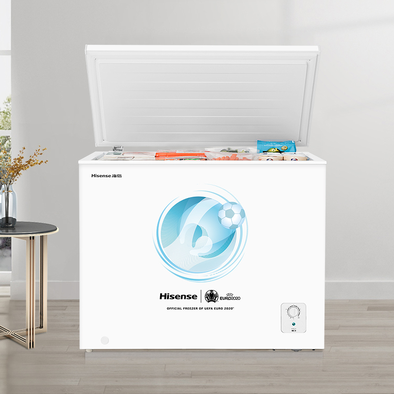 海信(Hisense)202升 冰柜家用小型冷藏冷冻柜卧式商用大容量 BD/BC-202ND