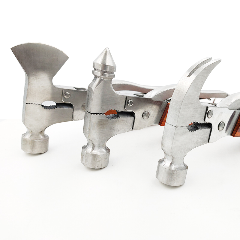 海斯迪克 gnjz-70 车用多功能救生锤 不锈钢汽车安全锤 金属逃生锤破窗器 斧头锤高清大图