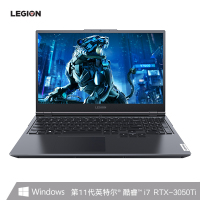 联想(Lenovo)拯救者Y7000P 2021 15.6英寸游戏笔记本 十一代I7-11800H 32G 512G SSD RTX3050Ti 4G独显 165Hz 高色域定制黑