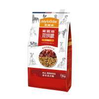 《向往的生活同款》麦富迪牛肉双拼粮10kg狗粮20斤金毛拉布拉多中大型成犬粮