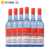 红星二锅头 蓝瓶八年陈酿 53度 750ml*6搭哈尔滨啤酒冰爽330ml*24