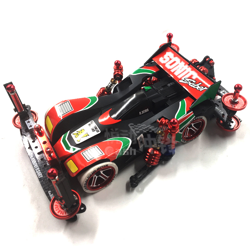 田宫四驱车四驱兄弟组装迷你旋风冲锋巨无霸赛车模型玩具车