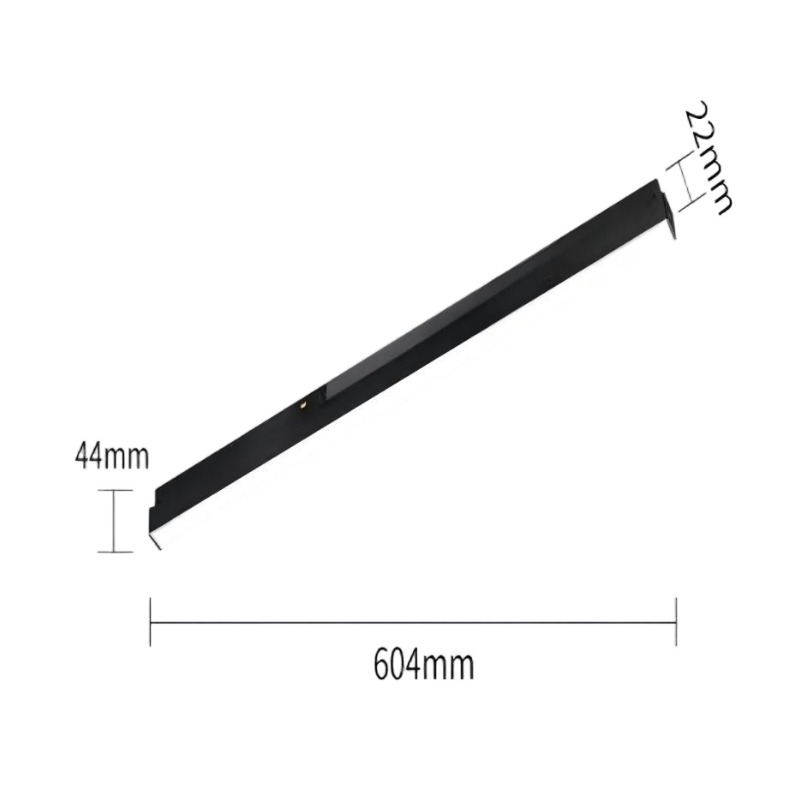 古信LED磁吸导轨线性灯20W/个高清大图