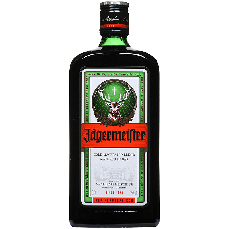 德国进口洋酒Jagermeister抖音同款 野格圣鹿利口酒力娇酒700ml*1