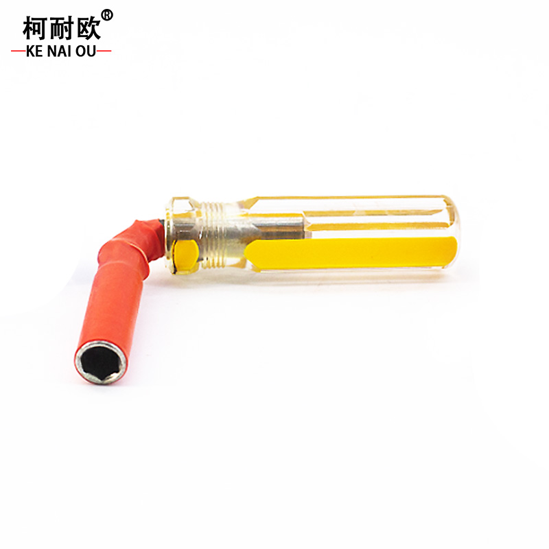 柯耐欧 内六角套筒扳手 直柄（弯柄）M4/5/6 把高清大图