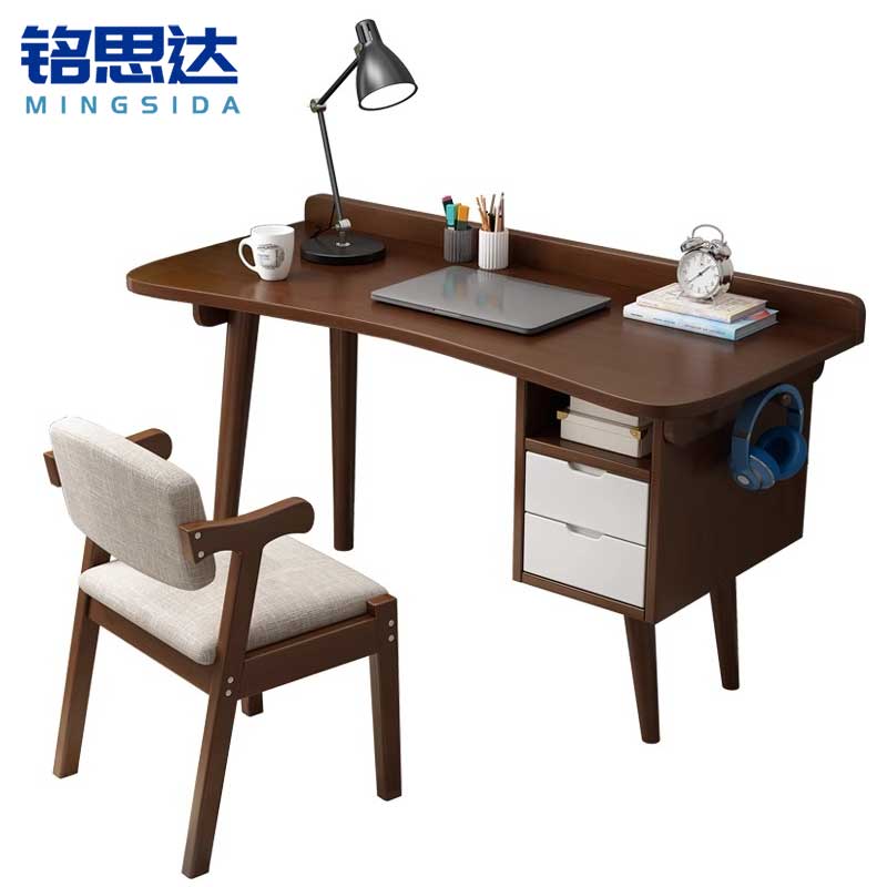 铭思达书桌写字桌 含椅1.2米套
