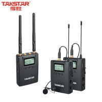 得胜(TAKSTAR)SGC-200W 无线麦克风领夹式 黑色 单位:台