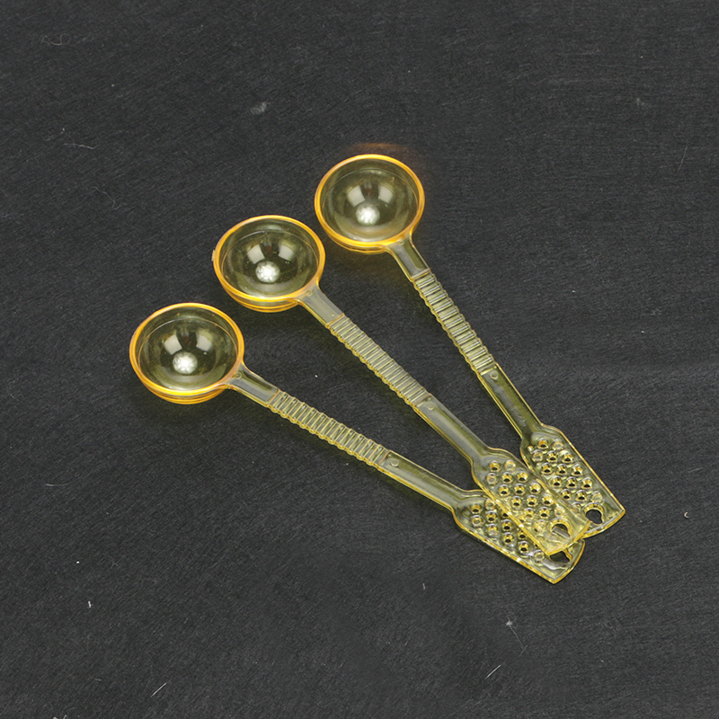 10支装果粉勺 果粉勺塑料咖啡粉量勺小勺子搅拌棒勺珍珠奶茶店盎司