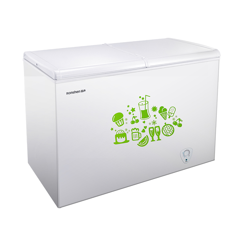 容声230升冰柜家用小型冷柜冷藏保鲜冷冻两用大容量商用囤货冰箱 珍珠