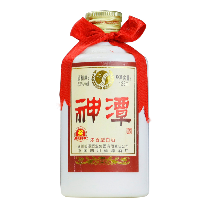 潭酒神潭小酒52度125ml*1瓶 浓香型白酒 2013年高清大图