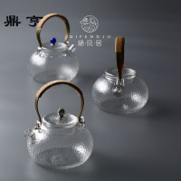 鼎亨 玻璃茶壶 耐高温煮茶壶烧水壶泡茶壶 家用花茶壶功夫茶具