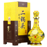 牛栏山 二锅头 经典黄龙52度 500ml*6瓶 清香型白酒 整箱装 高度酒