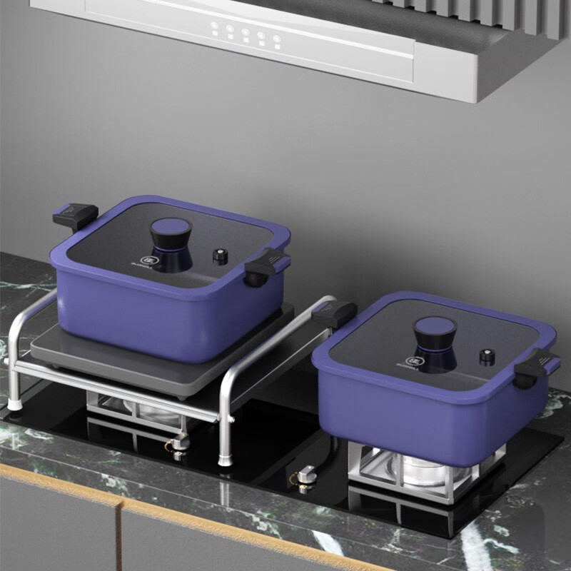 巴米樂微压料理多用锅电磁炉燃气灶通用炒锅不粘锅BNL-GB223高清大图