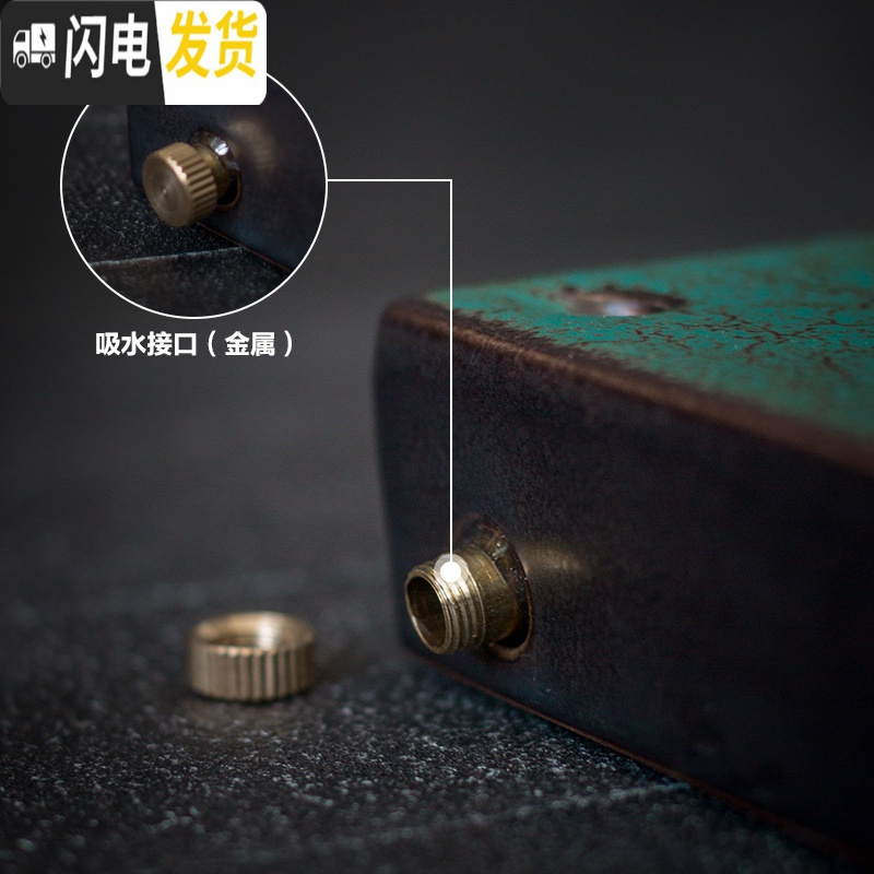 三维工匠干泡茶盘 储水干泡盘陶瓷干泡台简约茶台功夫茶具茶海家用茶托盘 沐宇茶盘R3b