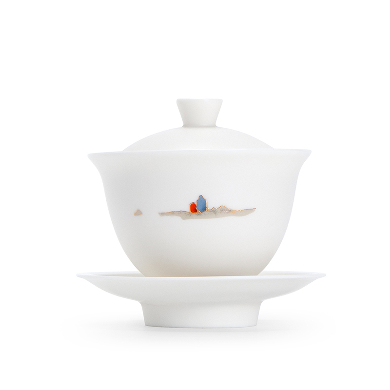 南山先生 观山盖碗 NSZH2422-S 150ml