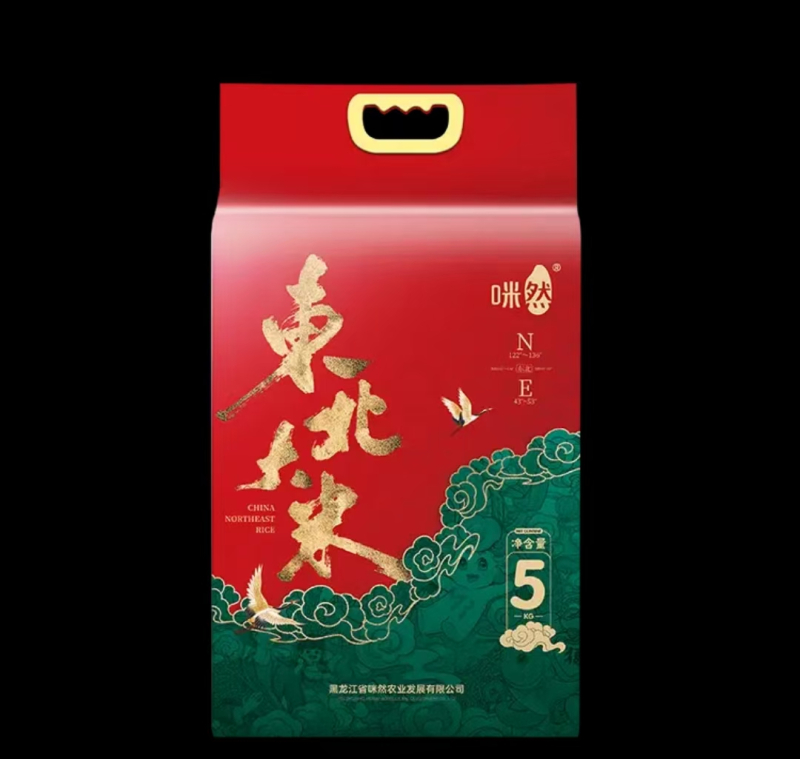 咪然咪然东北大米 辽宁大米 当季新米 10斤高清大图