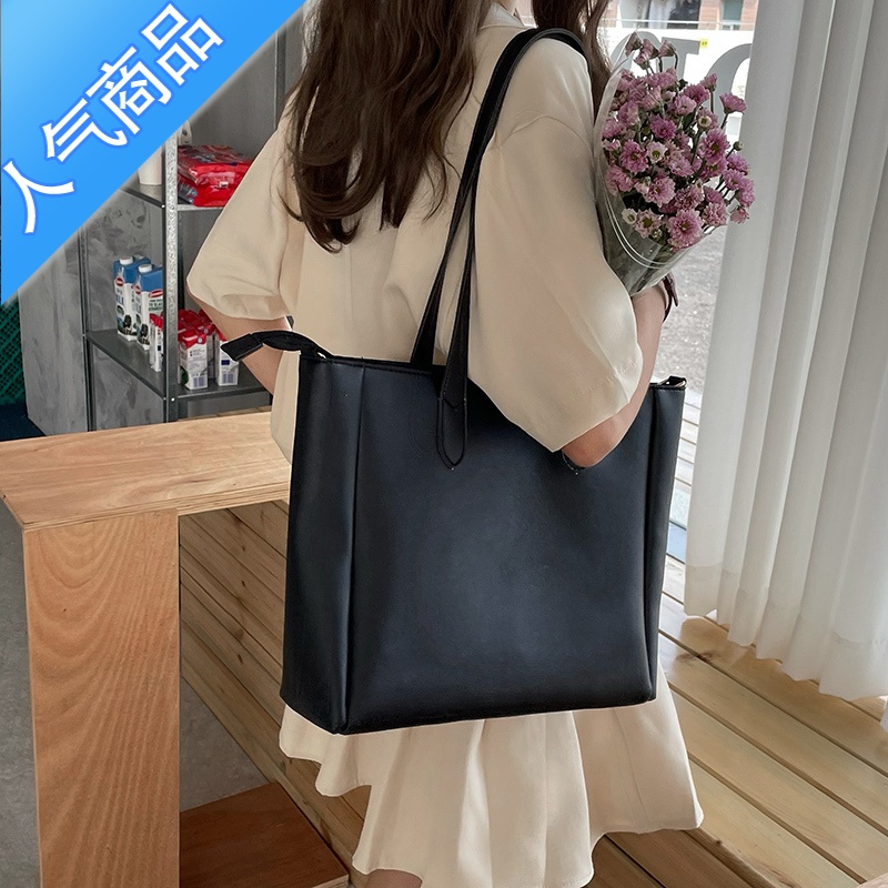 封后2022流行新款潮通勤大包包韩版简约大容量斜挎包女百搭单肩托特包