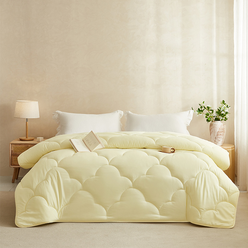 梦洁家纺 财运满满黄姜纤维四季被 200*230 800g