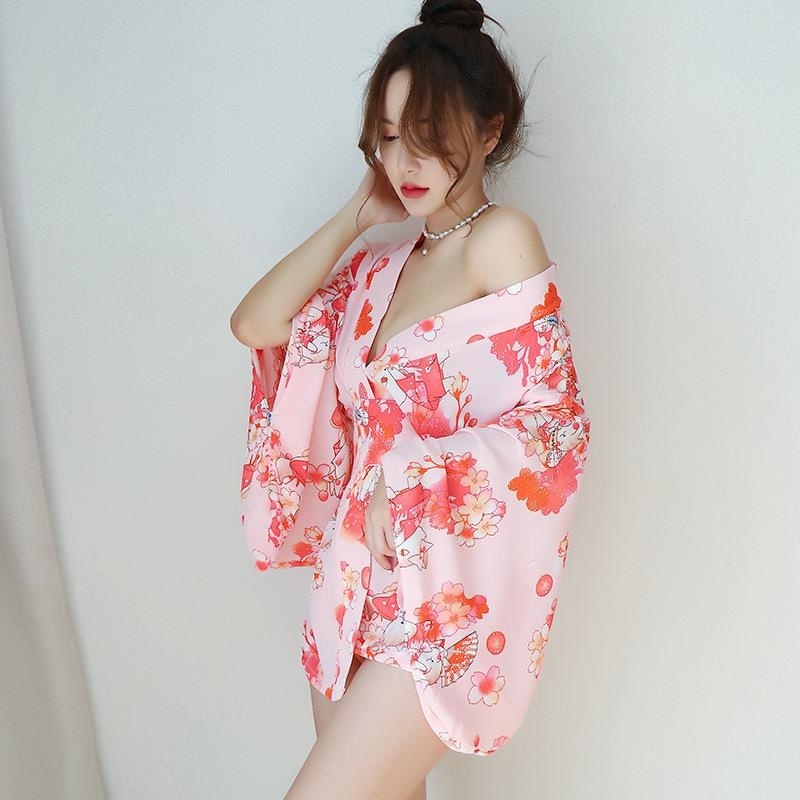 长夜漫漫新款日式和服诱惑性感情趣内衣可爱俏皮角色扮演代发1217nv高清大图