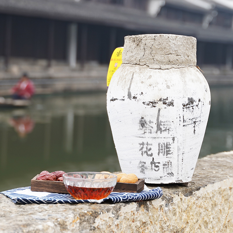 塔牌 绍兴黄酒 10kg手工原酿加饭花雕酒手工冬酿黄酒20斤装 送酒吊