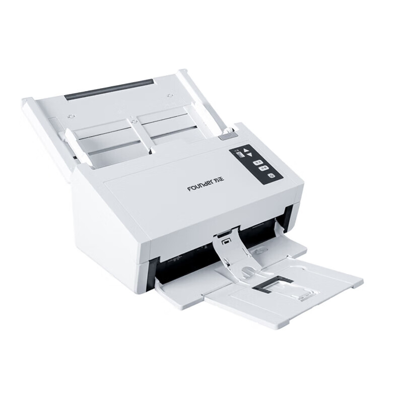 方正(Founder)FA6160扫描仪扫描仪62页A4高清彩色连续自动双面馈纸办公文档发票卡片持国产系统(单位:台)高清大图