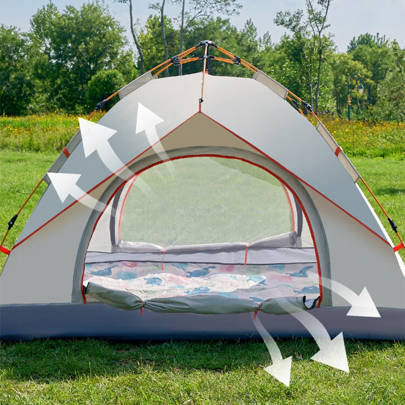 尚烤佳帐篷2*1.5m全自动双面门窗立体透风风语款LS-680高清大图