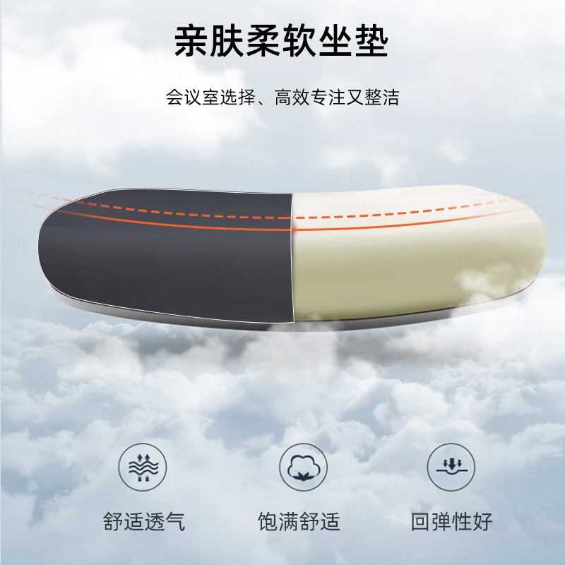 聚盛恒远西皮办公椅高清大图