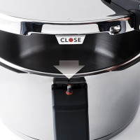 德国原产原装Fissler Vitaquick菲仕乐不锈钢高压锅新蓝点压力锅快锅6L 22cm不带蒸屉 通用炉灶