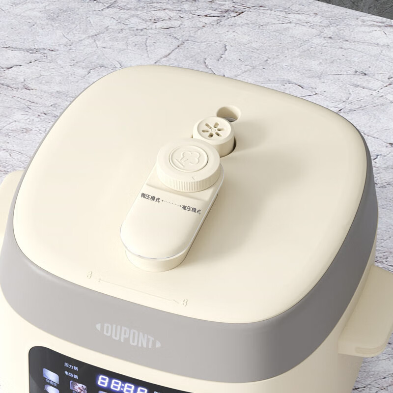 杜邦(DUPONT)PYL-KY0860 电压力锅 多功能烹饪 24H 预约 智能控温 防烫防滑设计高清大图