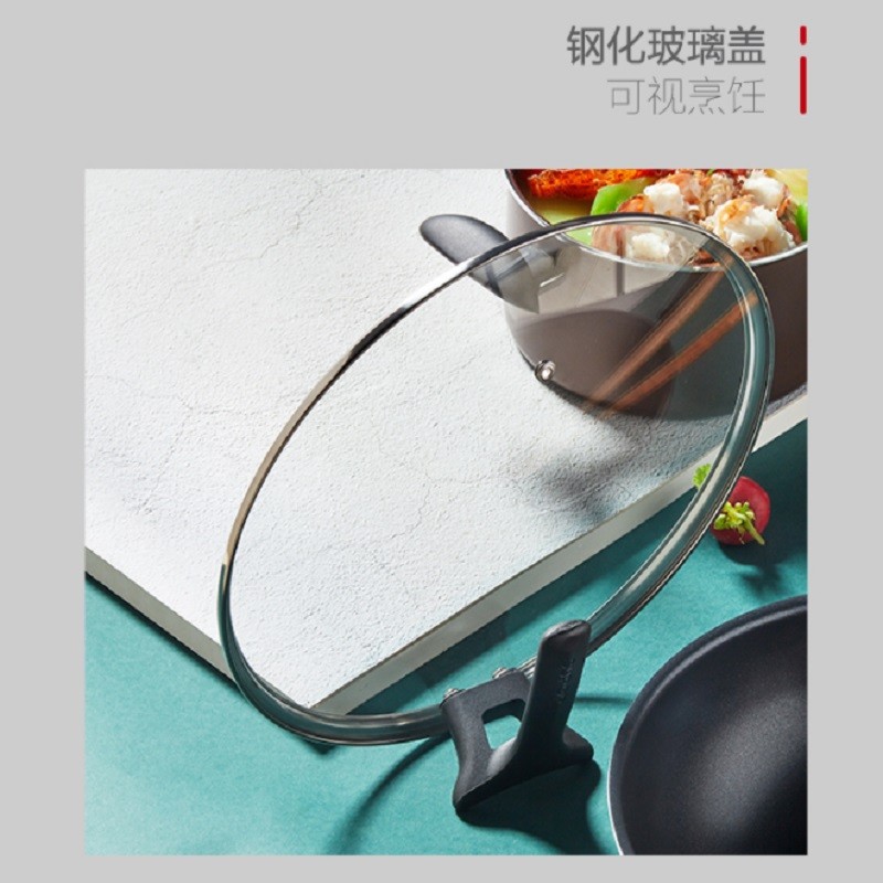 苏泊尔(SUPOR)火红点套装锅三件套(32cm炒锅+26cm煎锅+20cm汤锅) TP1942Q高清大图