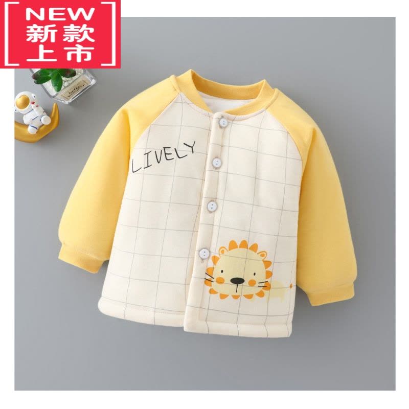 可莉允秋冬季加棉袄男女宝宝内穿棉服婴儿幼儿童厚棉衣服装贴身内胆图片