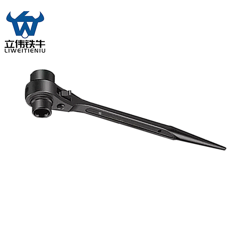 立伟铁牛尖尾棘轮扳手46×50mm/把高清大图