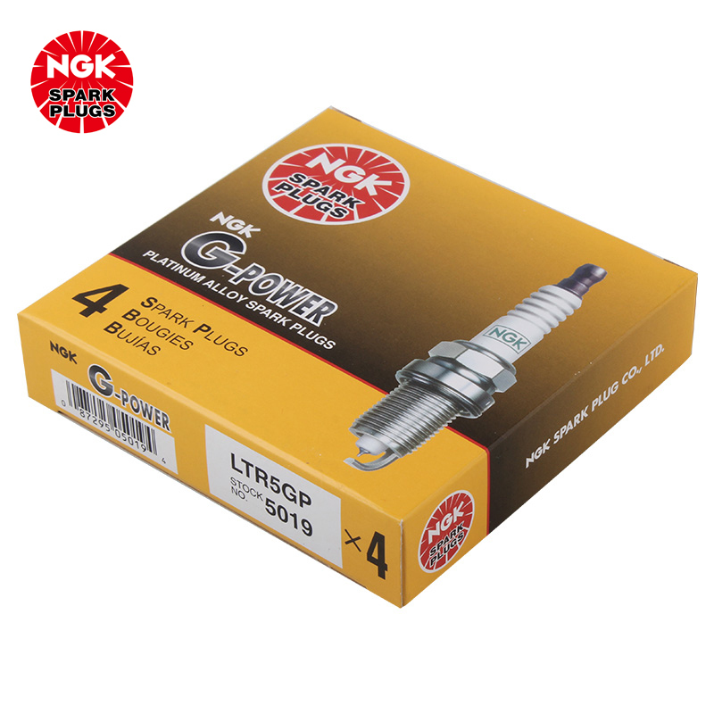NGK 铂金火花塞 LTR5GP 5019 四支装 奔腾B70X80雪佛兰迈锐宝别克君威君越GL8马自达6马3CX-7睿