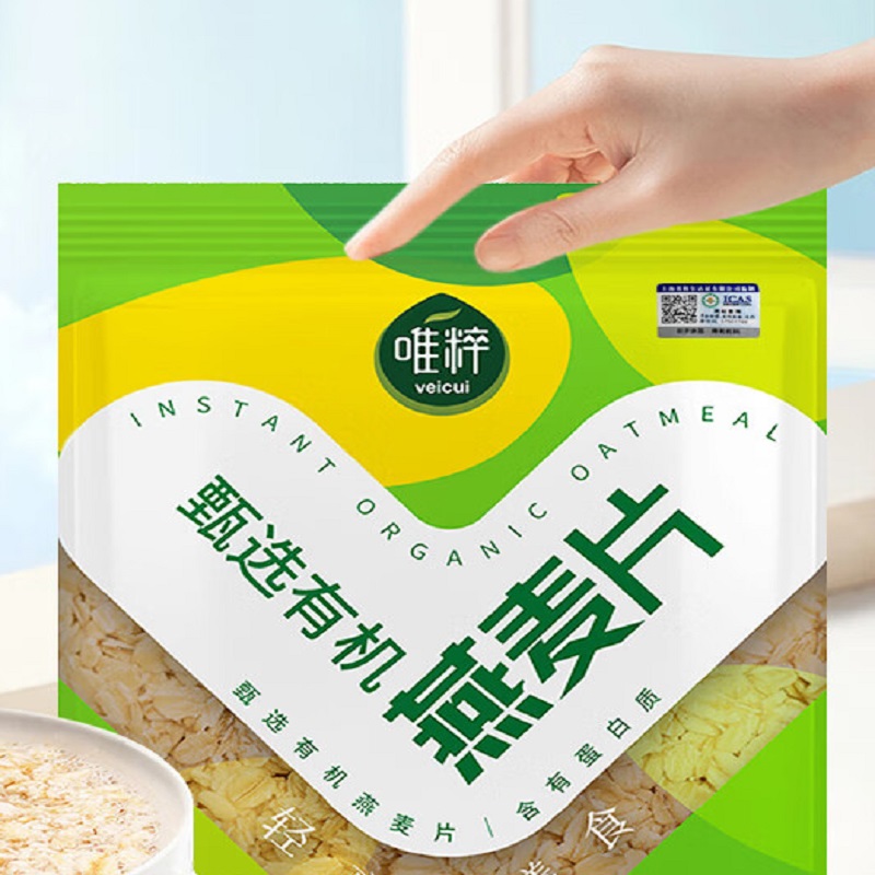唯粹 甄选 有机燕麦片 720g高清大图