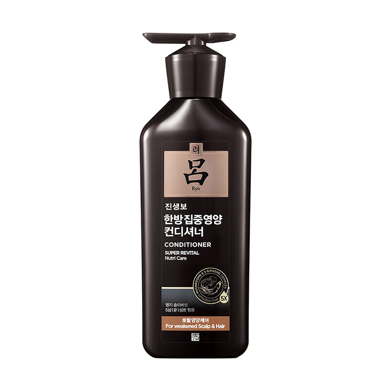 吕(Ryo)臻参焕活御时生机护发乳400ml 黑吕(奢养护发 滋润秀发)