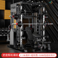 韦步K5史密斯机综合训练器材家用健身多功能套装深蹲卧推龙门架飞鸟裸机+ 2.2m奥杆+哑铃凳+ 155KG片