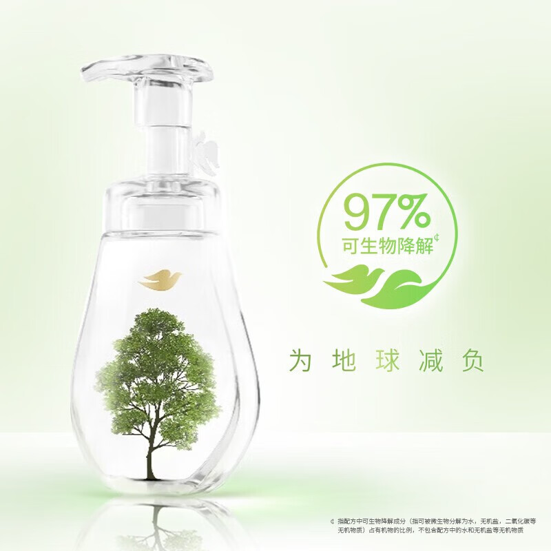 多芬 控油洁面慕斯贴标装 160ML高清大图