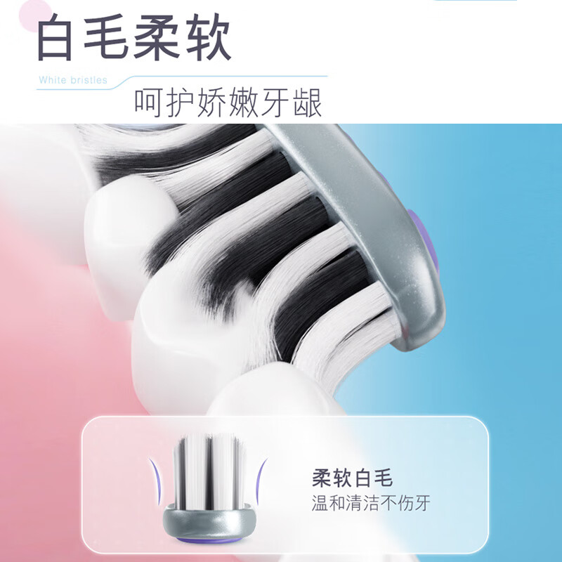高露洁(Colgate)超洁纤柔软毛牙刷高清大图